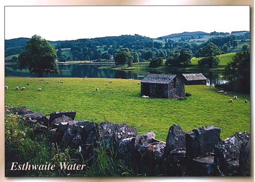 Esthwaite Water postcards